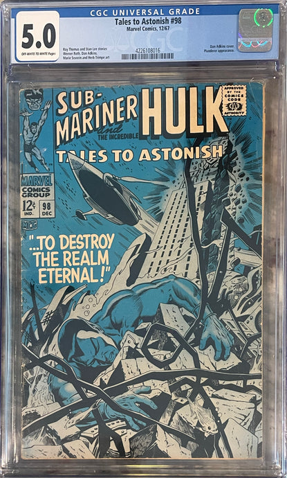 Tales to Astonish #98 CGC 5.0