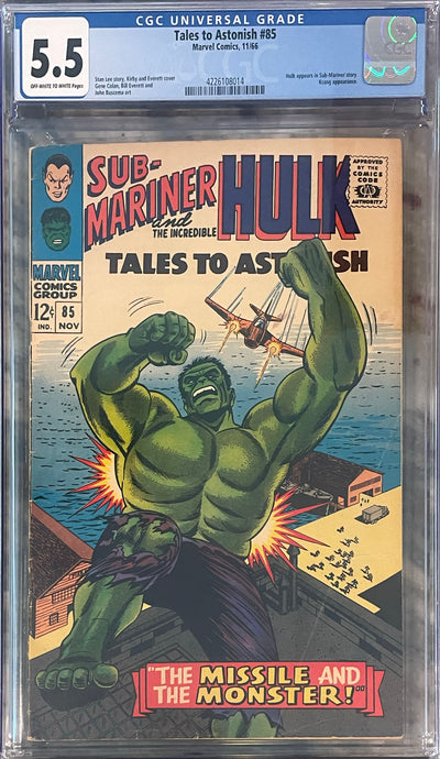 Tales to Astonish #85 CGC 5.5