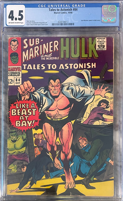 Tales to Astonish #84 CGC 4.5