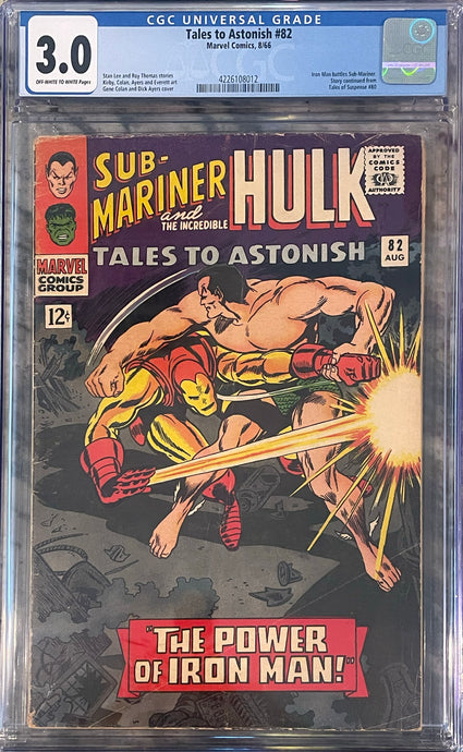 Tales to Astonish #82 CGC 3.0