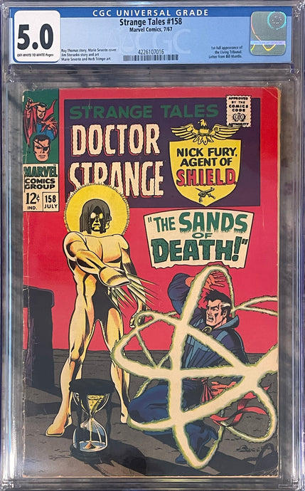 Strange Tales #158 CGC 5.0