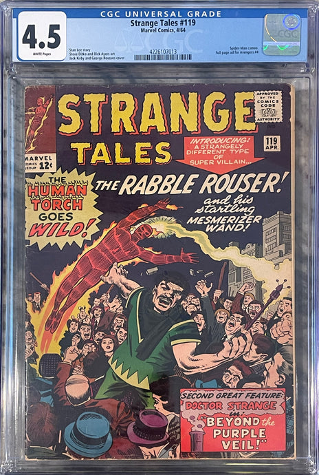 Strange Tales #119 CGC 4.5