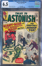 Load image into Gallery viewer, Tales to Astonish #50 CGC 6.5