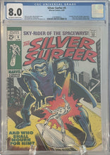 Load image into Gallery viewer, The Silver Surfer #5 CGC 8.0