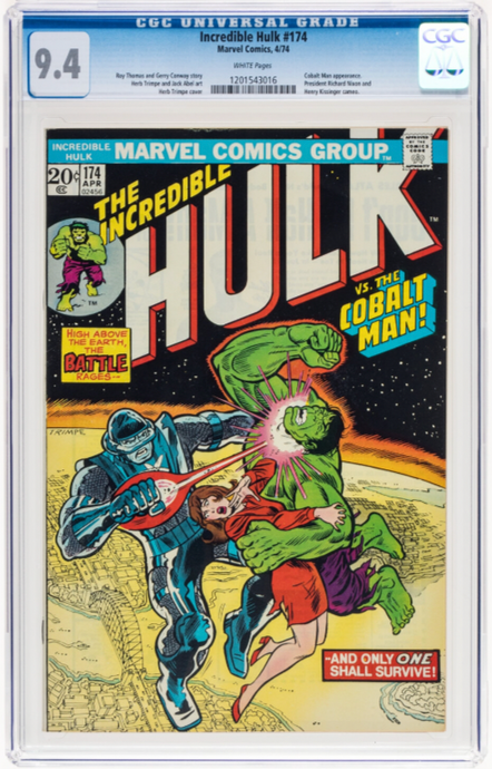 Incredible Hulk #174 CGC 9.4