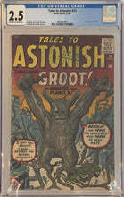 Load image into Gallery viewer, Tales To Astonish #13 CGC 2.5