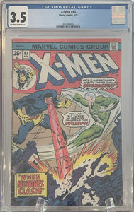 X-Men #93 CGC 3.5
