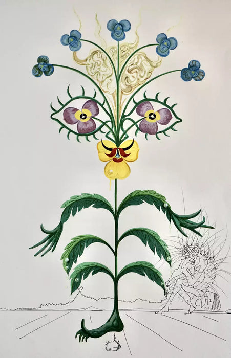 Salvador Dali 'Flora Dalinae Self-Portrait'