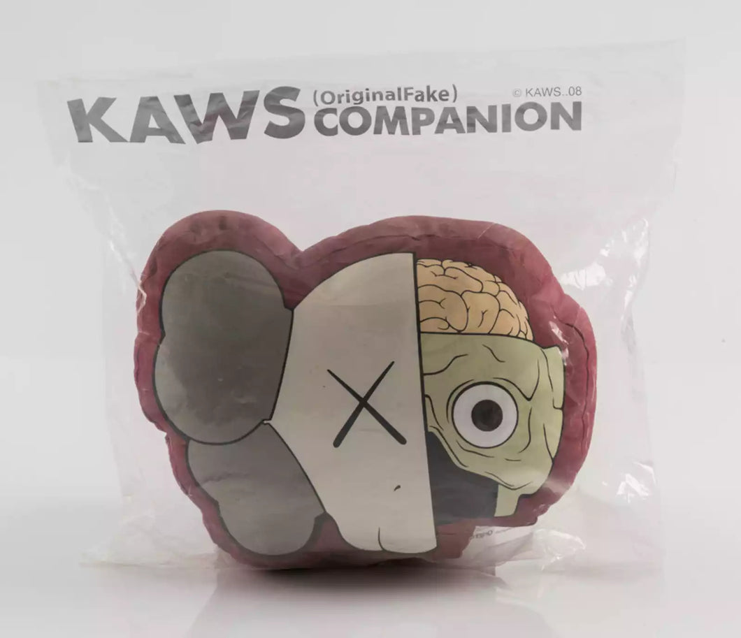 Kaws 'Dissected Companion' (Brown Flayed Pillow)