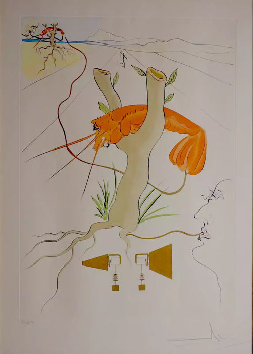 Salvador Dali 'Great Inventions Telephone'