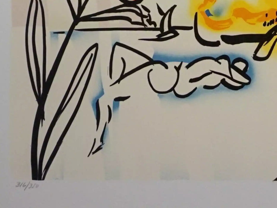 Salvador Dali 'Fleurs Surréaliste Vanishing Face'