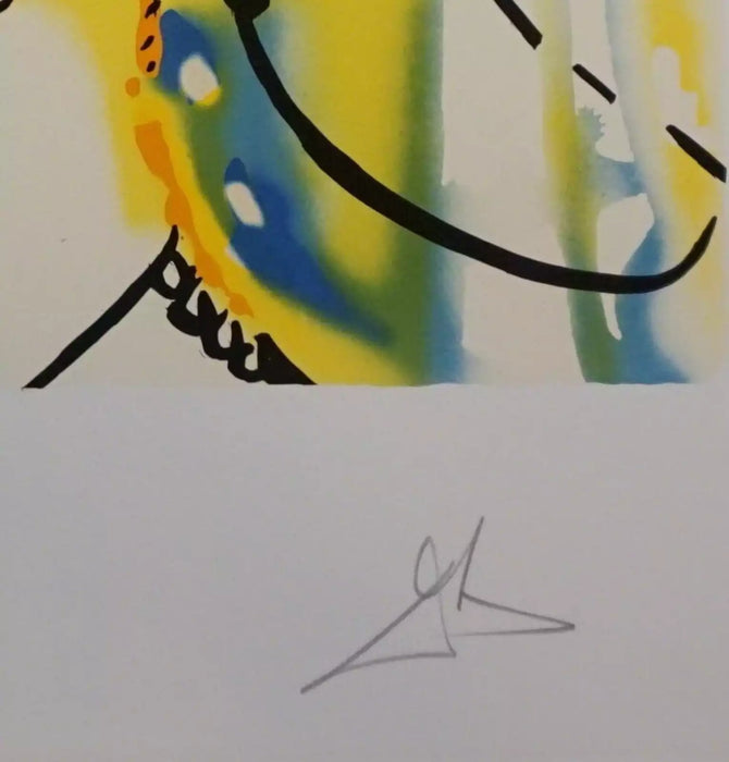 Salvador Dali 'Fleurs Surréaliste Vanishing Face'