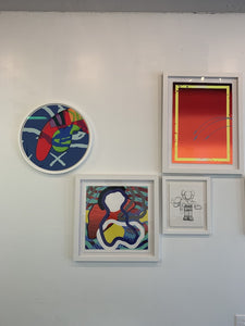 Sam Friedman 'Beach Monoprint'